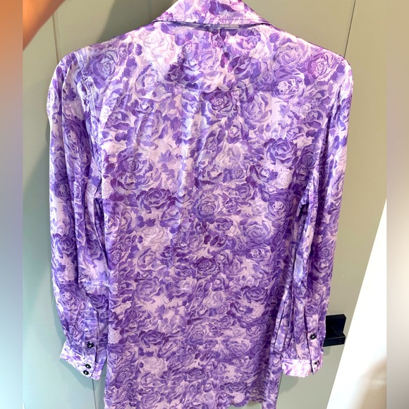 Ganni Printed Mini Dress Size M - Picture 2 of 4